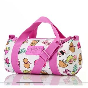 NEW Aloha Collection Hello Kitty Mini Mini Duffle Tan Kitty